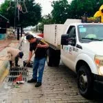 REFUERZA GOBIERNO MUNICIPAL TRABAJOS PREVENTIVOS POR LLUVIA