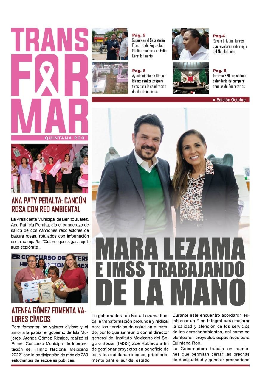 TRANSFORMAR - OCTUBRE