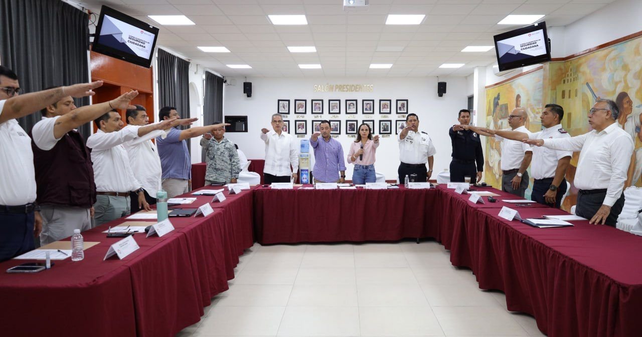 INSTALAN CONSEJO MUNICIPAL DE SEGURIDAD CIUDADANA 2021-2024 EN BENITO JUÁREZ