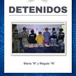 DETIENEN A DOS PERSONAS POR DELITOS CONTRA LA SALUD DURANTE EL OPERATIVO BLINDAJE