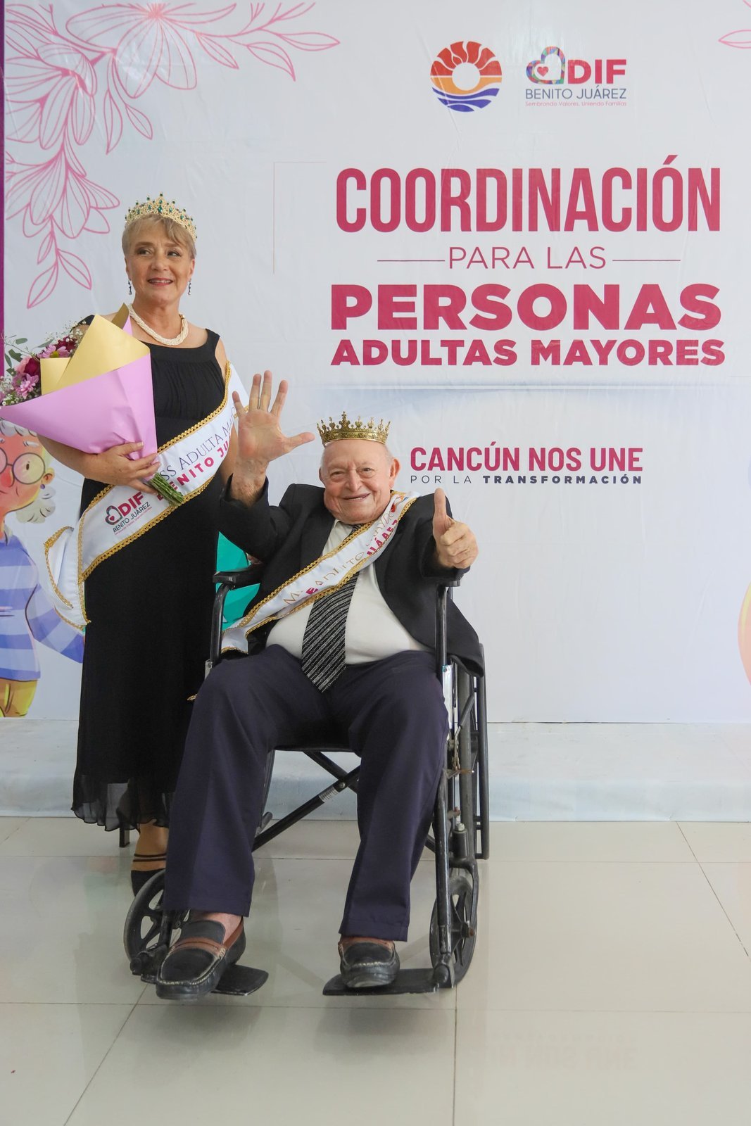 CONVOCA DIF BENITO JUÁREZ AL CERTAMEN “MISS ADULTA MAYOR Y MR. ADULTO MAYOR 2026”