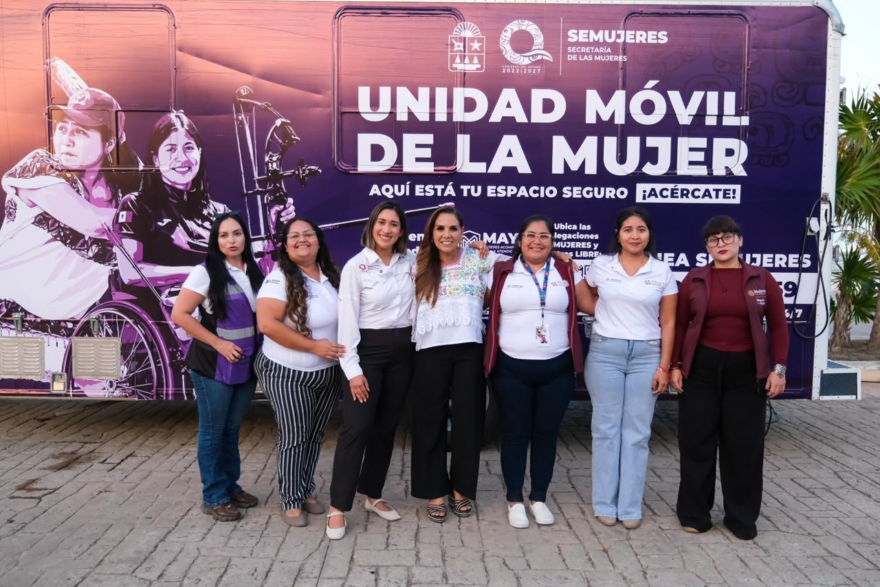 PRESENTA MARA LEZAMA UNIDAD MÓVIL PARA LLEVAR ATENCIÓN INTEGRAL A MUJERES DE LAS COMUNIDADES MÁS ALEJADAS DE QUINTANA ROO