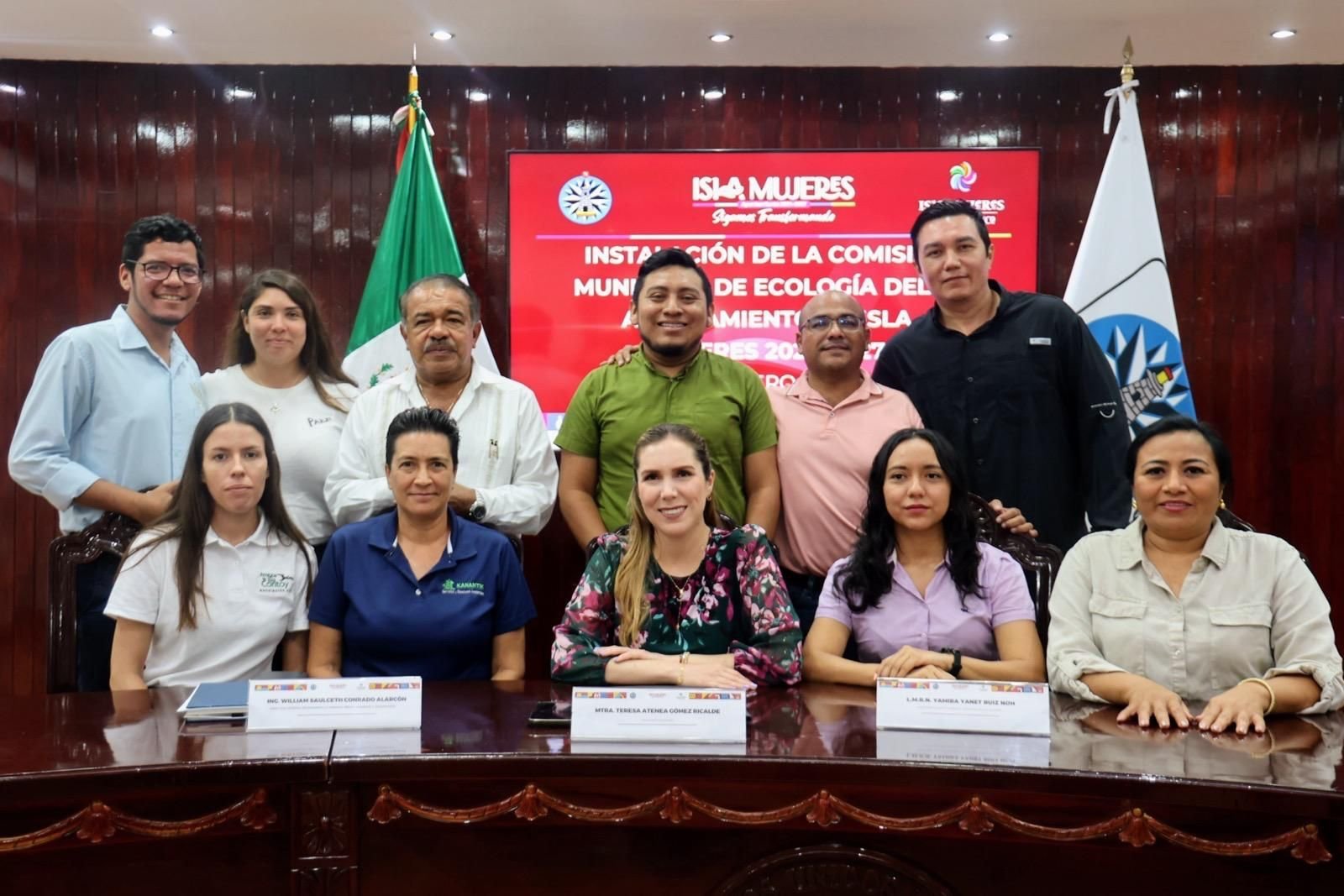 GOBIERNO DE ISLA MUJERES FORTALECE SU COMPROMISO AMBIENTAL CON LA INSTALACIÓN DE LA COMISIÓN MUNICIPAL DE ECOLOGÍA