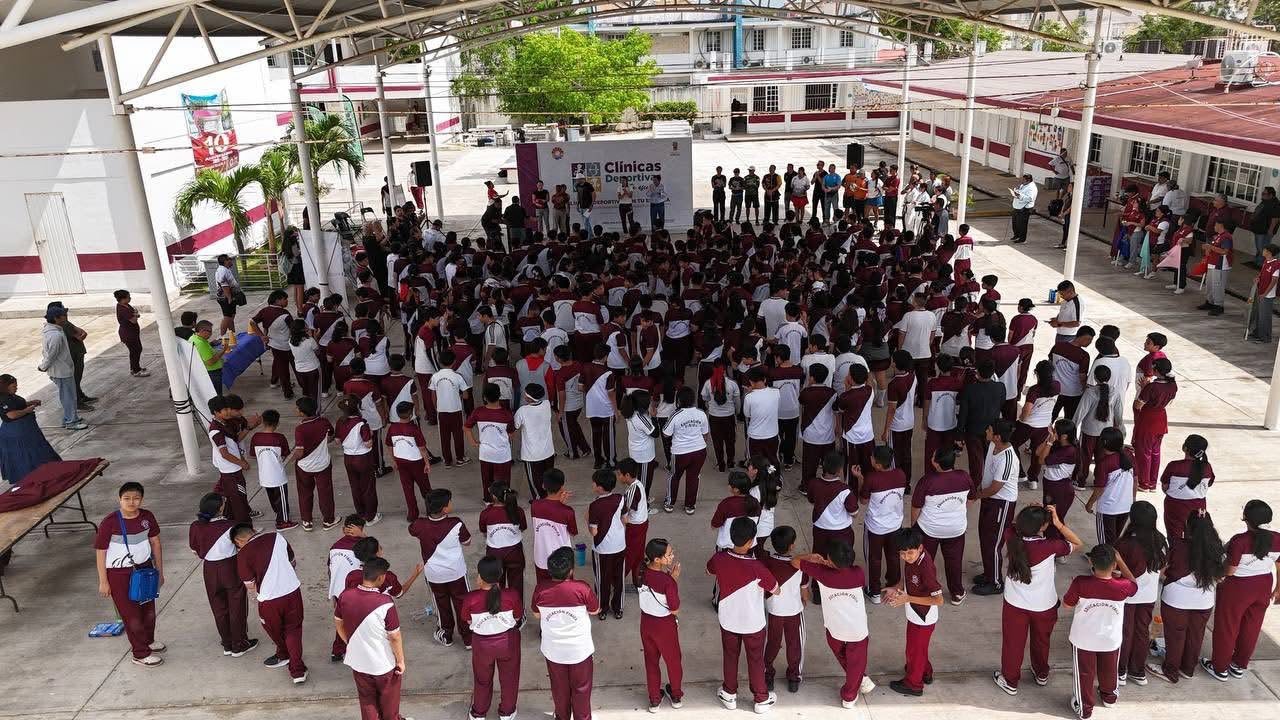LLEVA AYUNTAMIENTO DE BJ EL DEPORTE A LAS ESCUELAS