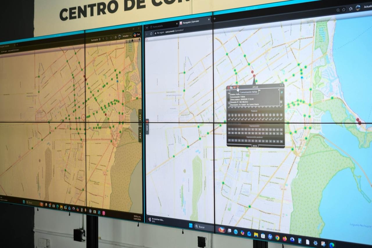 IMPLEMENTA AYUNTAMIENTO DE BJ ESTRATEGIA “CANCÚN FLUYE” PARA SINCRONIZACIÓN DE SEMÁFOROS