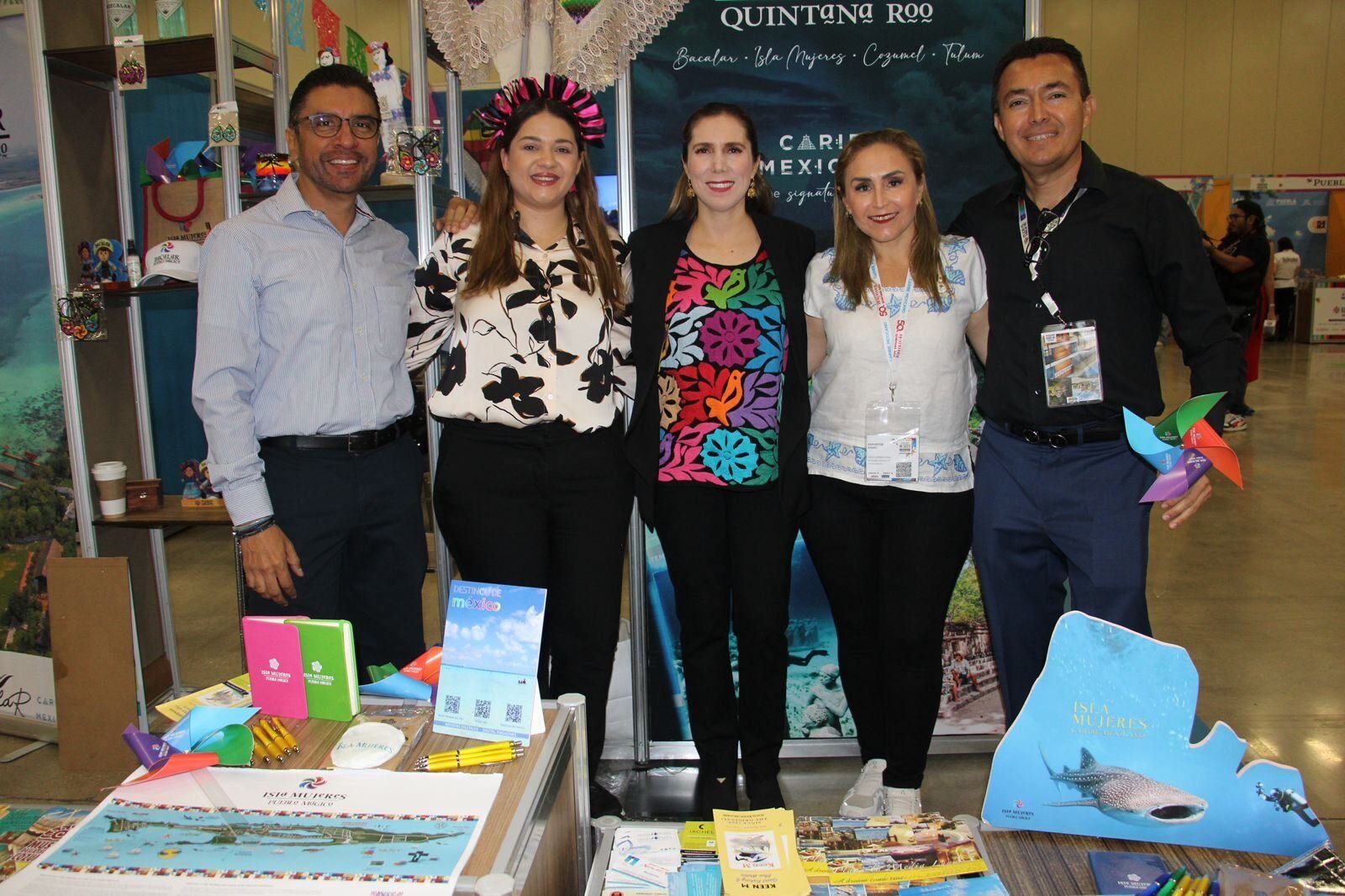 ISLA MUJERES CONTINÚA DESTACANDO EN EL TIANGUIS INTERNACIONAL DE PUEBLOS MÁGICOS