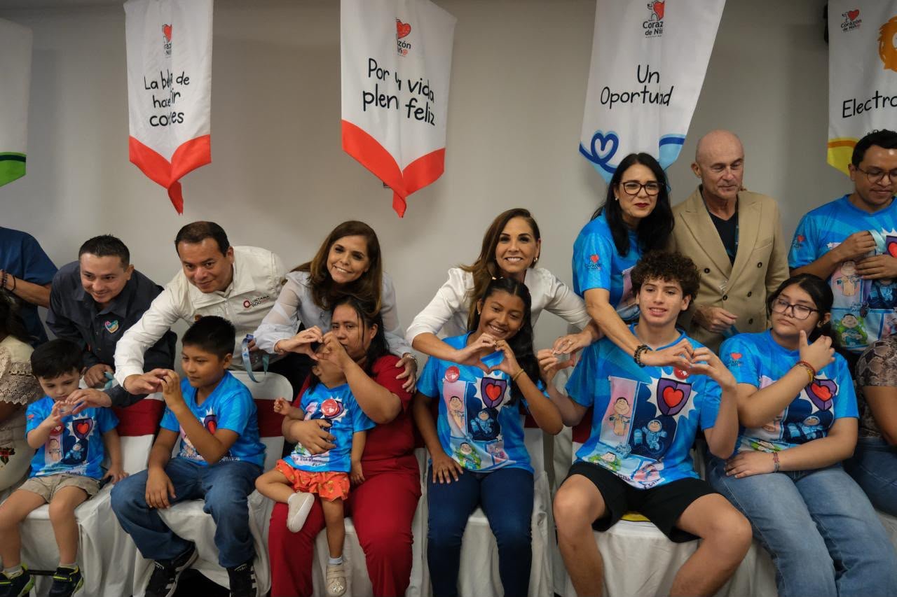 DESEA MARA LEZAMA LARGA VIDA A 17 NIÑAS Y NIÑOS QUE SUPERARON CARDIOPATÍAS CON ATENCIÓN ESPECIALIZADA