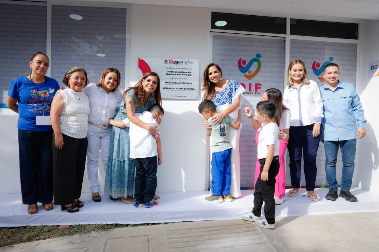 AMPLÍAN MARA Y VERÓNICA LEZAMA EL CENTRO DE AUTISMO DE CHETUMAL PARA QUE MÁS PERSONAS RECIBAN ATENCIÓN DE CALIDAD