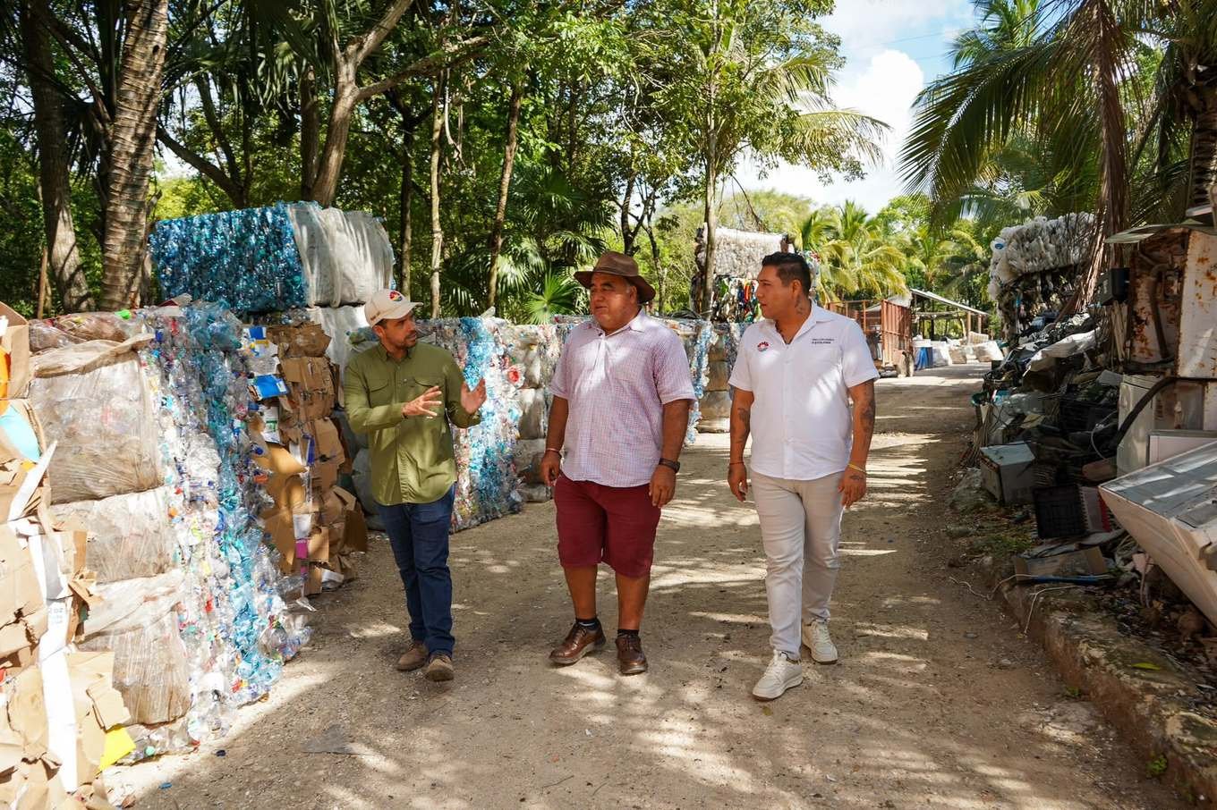 FORTALECE DIRECCIÓN GENERAL DE ECOLOGÍA TRABAJO CON EMPRESAS ACOPIADORAS MEDIANTE RECORRIDO EN SMEC, PARA IMPULSAR EL RECICLATÓN EN CANCÚN