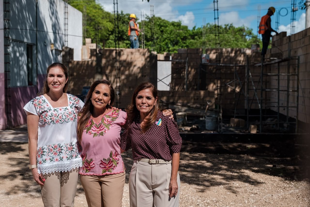 POR PRIMERA VEZ ISLA MUJERES TENDRÁ UN CENTRO DE ASISTENCIA SOCIAL; MARA Y VERÓNICA LEZAMA ARRANCAN SU CONSTRUCCIÓN Y REHABILITACIÓN
