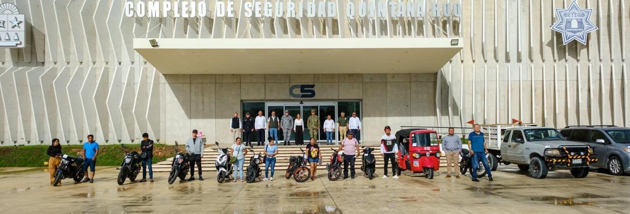ENTREGA MARA LEZAMA A SUS PROPIETARIOS 12 VEHÍCULOS RECUPERADOS POR LAS AUTORIDADES