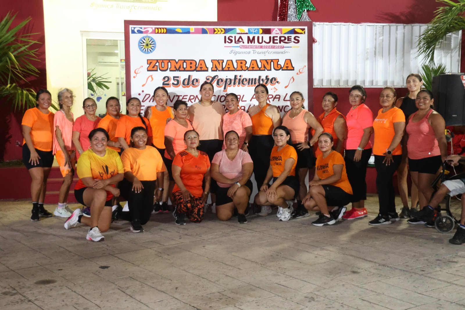 GOBIERNO DE ISLA MUJERES PROMUEVE PREVENCIÓN DE LA VIOLENCIA CON ACTIVIDADES POR EL DÍA NARANJA