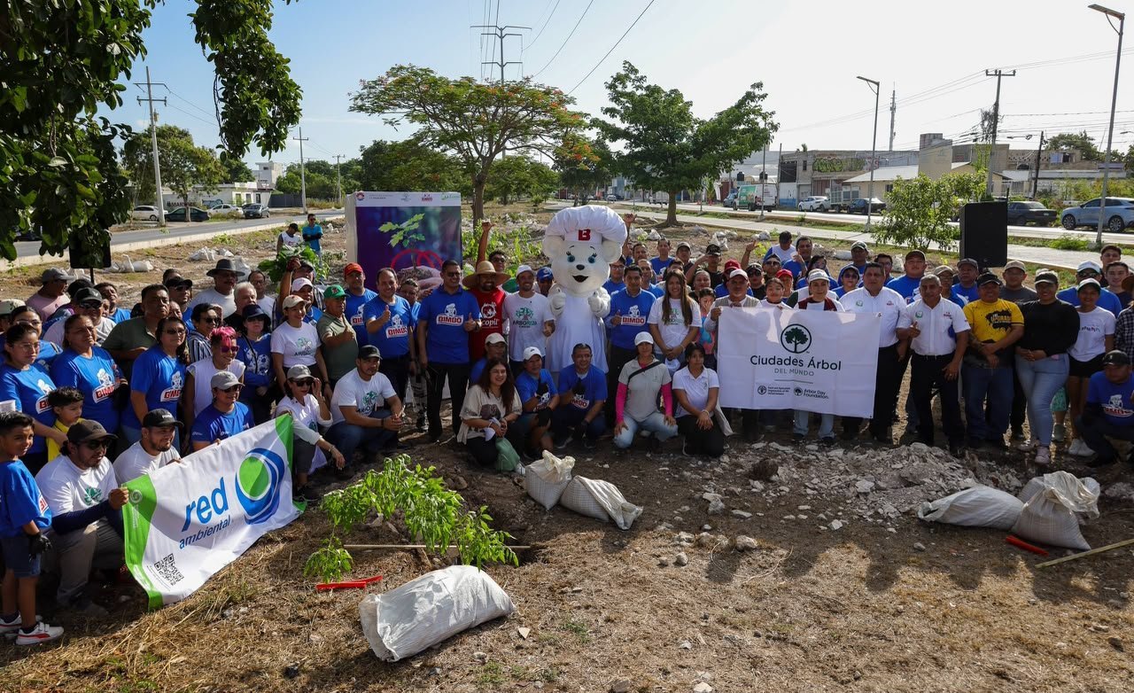 ARRANCA FASE III DE “ARBORIZA CANCÚN” CON LA META DE PLANTAR 11 MIL ÁRBOLES EN LA CIUDAD