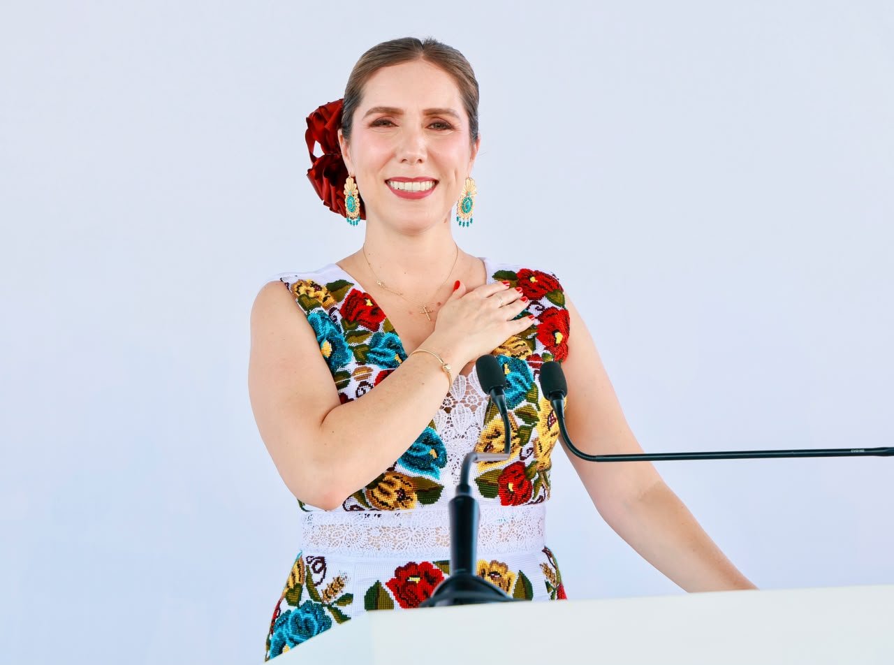 ATENEA GÓMEZ RICALDE PRESENTA LOS RESULTADOS DE LA TRANSFORMACIÓN EN ISLA MUJERES