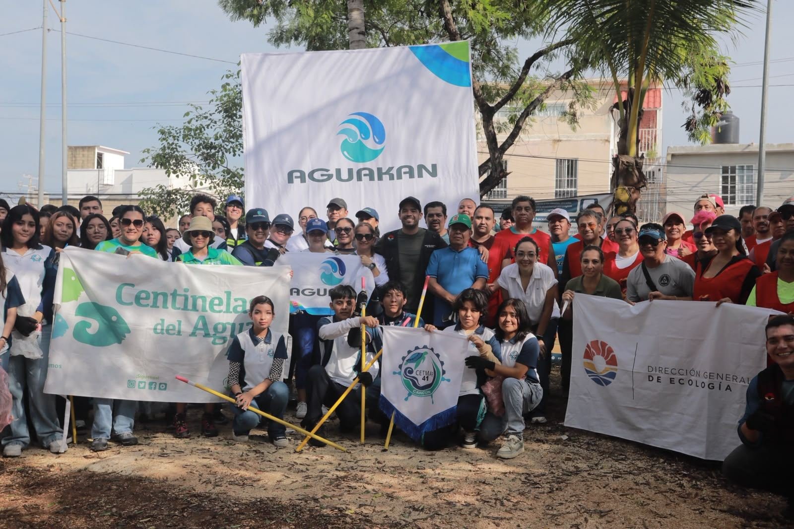 PRESERVA AYUNTAMIENTO DE BJ CENOTE DE EN SM 523 CON JORNADA DE LIMPIEZA