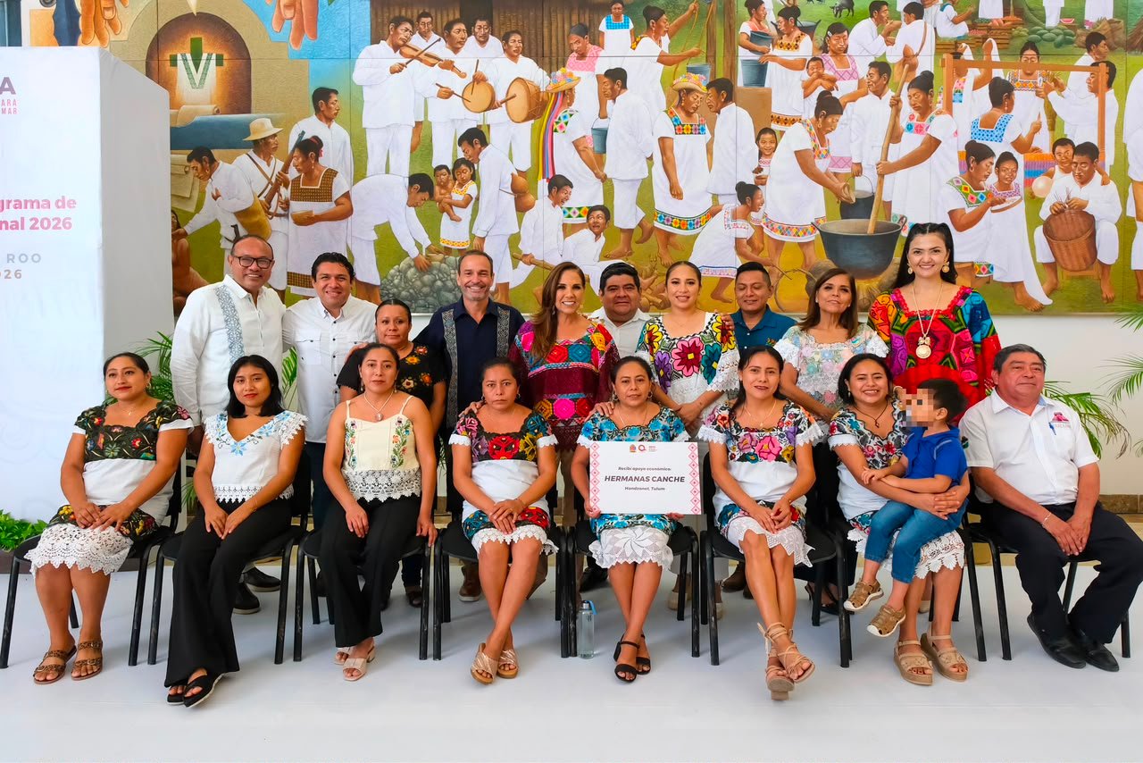 IMPULSA MARA LEZAMA A ARTESANAS Y ARTESANOS DE QUINTANA ROO CON 2.4 MILLONES DE PESOS PARA FORTALECER SUS NEGOCIOS