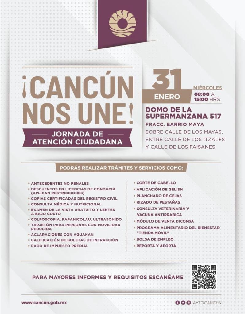 CANCUN NOS UNE