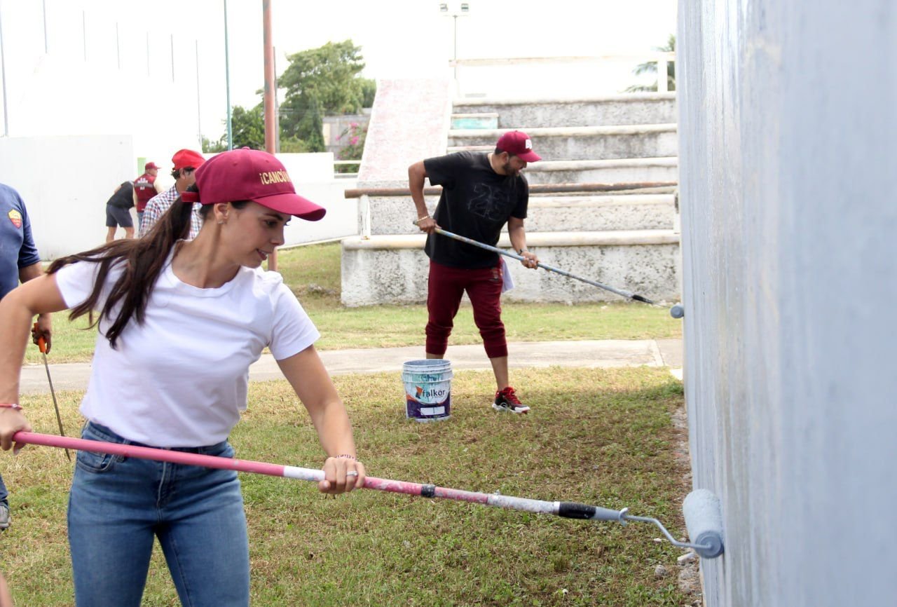 RESCATA GOBIERNO MUNICIPAL ESPACIOS DEPORTIVOS JUNTO A LA CIUDADANÍA