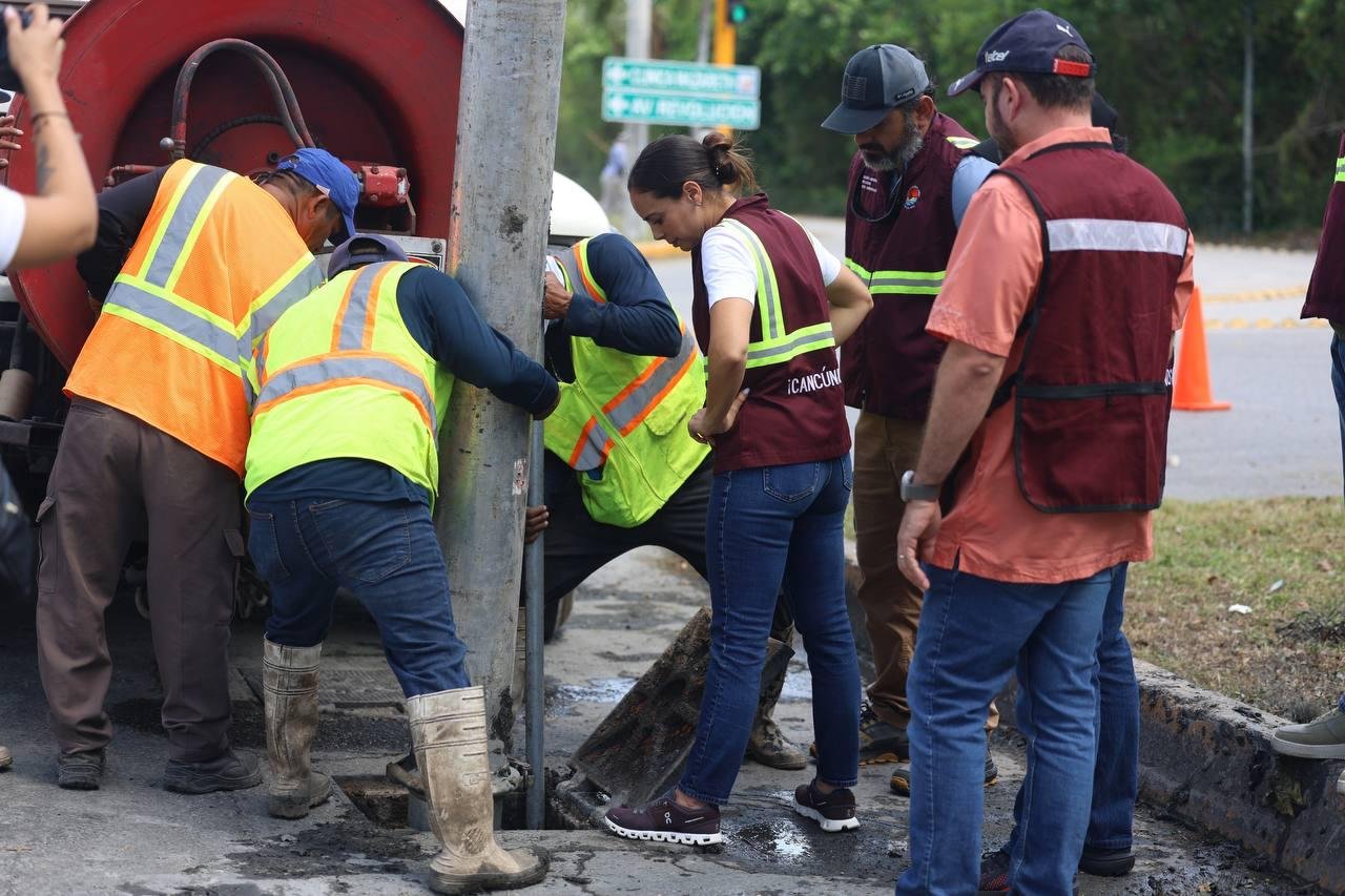 INSTRUYE ANA PATY PERALTA REFUERZO EN DESAZOLVES ANTE PRONÓSTICO DE LLUVIAS
