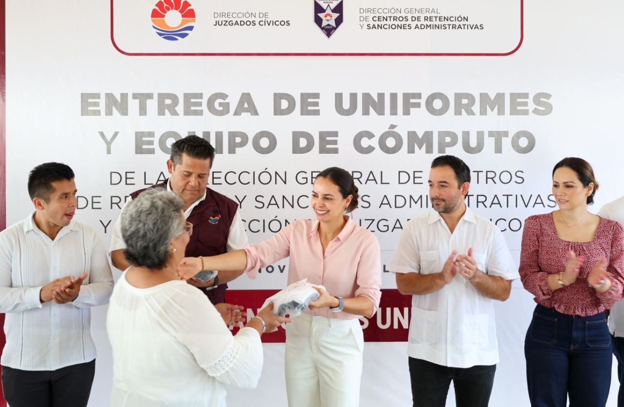 FORTALECE ANA PATY PERALTA LA ADMINISTRACIÓN DE JUSTICIA EN CANCÚN