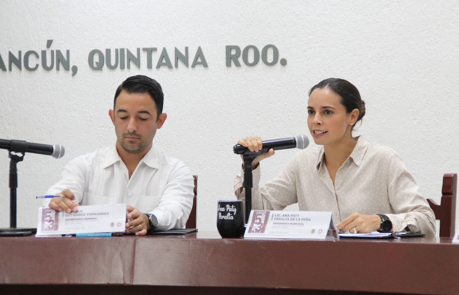 SOMOS EL PRIMER MUNICIPIO EN QUINTANA ROO EN CIUDADANIZAR LA SECRETARÍA DE SEGURIDAD: ANA PATY PERALTA