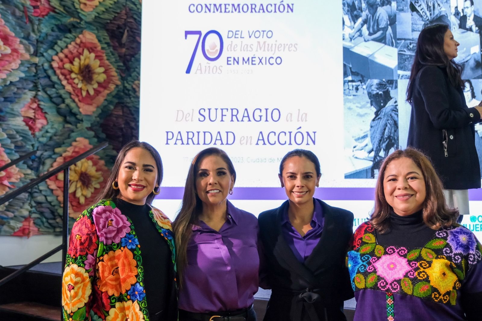 ANA PATY PERALTA SE SUMA A LA HISTORIA POLÍTICA DE LAS MUJERES EN MÉXICO