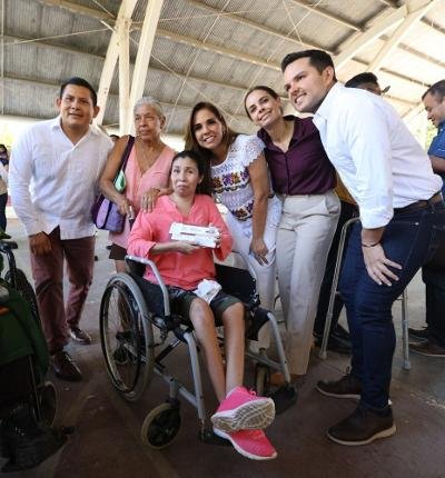 RESPALDA ANA PATY PERALTA APOYO A PERSONAS CON DISCAPACIDAD
