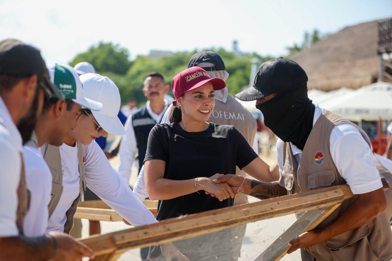TRANSFORMAMOS CANCÚN, LÍDER NACIONAL EN CERTIFICACIONES AMBIENTALES POR PLAYAS LIMPIAS: ANA PATY PERALTA