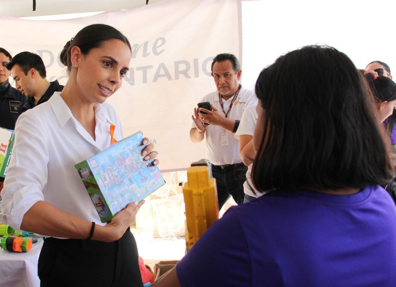 ENCABEZA ANA PATRICIA PERALTA TRABAJOS PARA CONSTRUIR UN CANCÚN DE PAZ