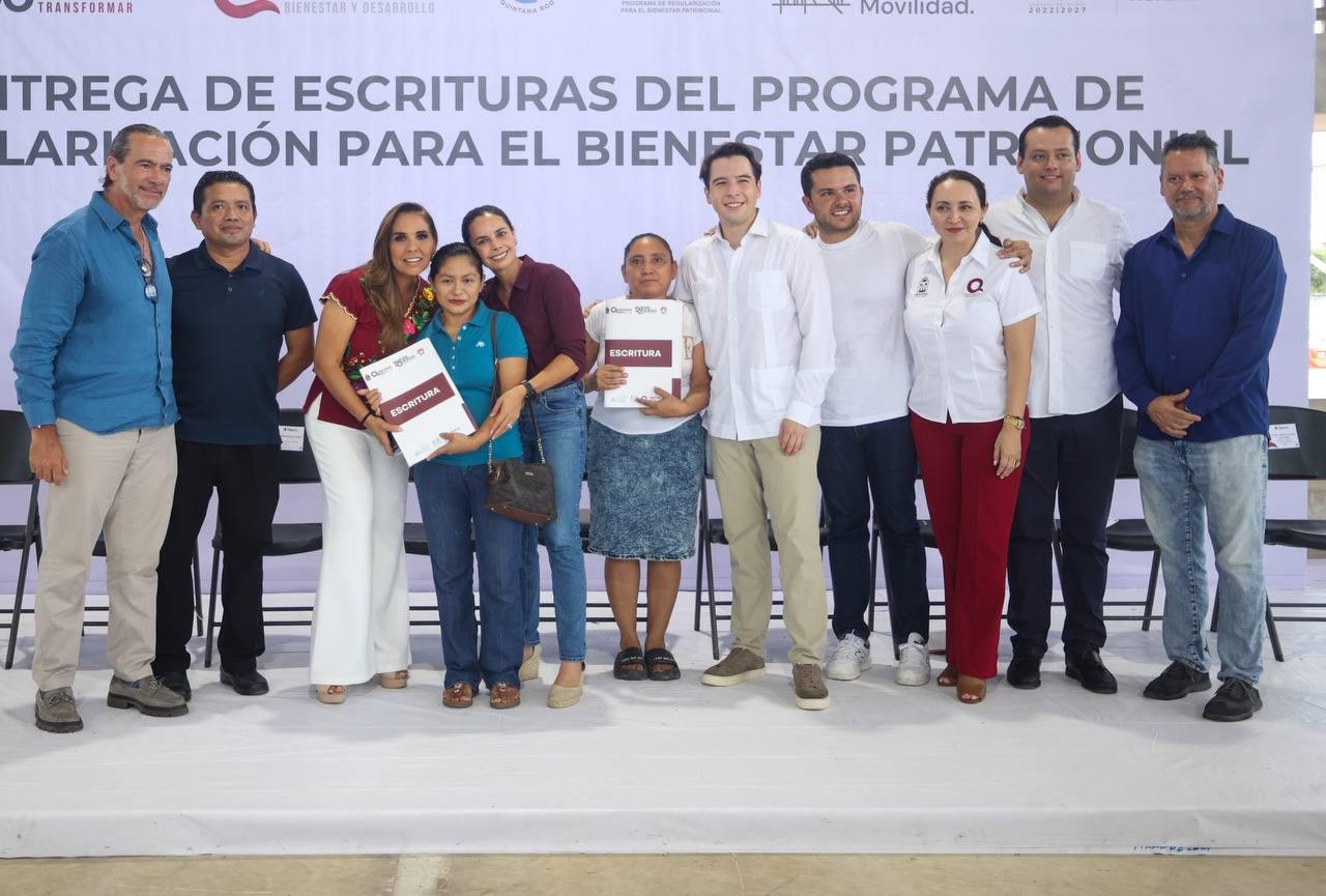 GARANTIZA ANA PATY PERALTA REGULARIZACIÓN PATRIMONIAL DE LOS CANCUNENSES