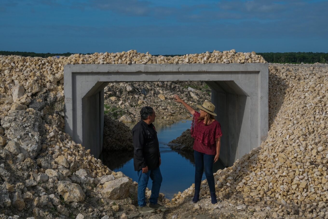 ANUNCIA MARA LEZAMA 11 MILLONES DE PESOS EN INFRAESTRUCTURA CARRETERA PARA EL BIENESTAR DE COMUNIDADES DEL SUR DE QUINTANA ROO