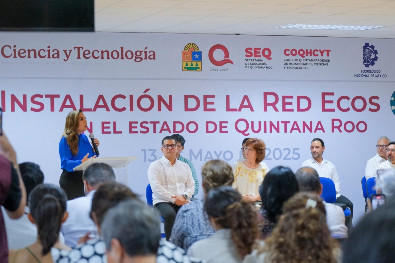 QUINTANA ROO SE SUMA A LA POLÍTICA NACIONAL PARA HACER DE MÉXICO UNA POTENCIA CIENTÍFICA Y TECNOLÓGICA: MARA LEZAMA