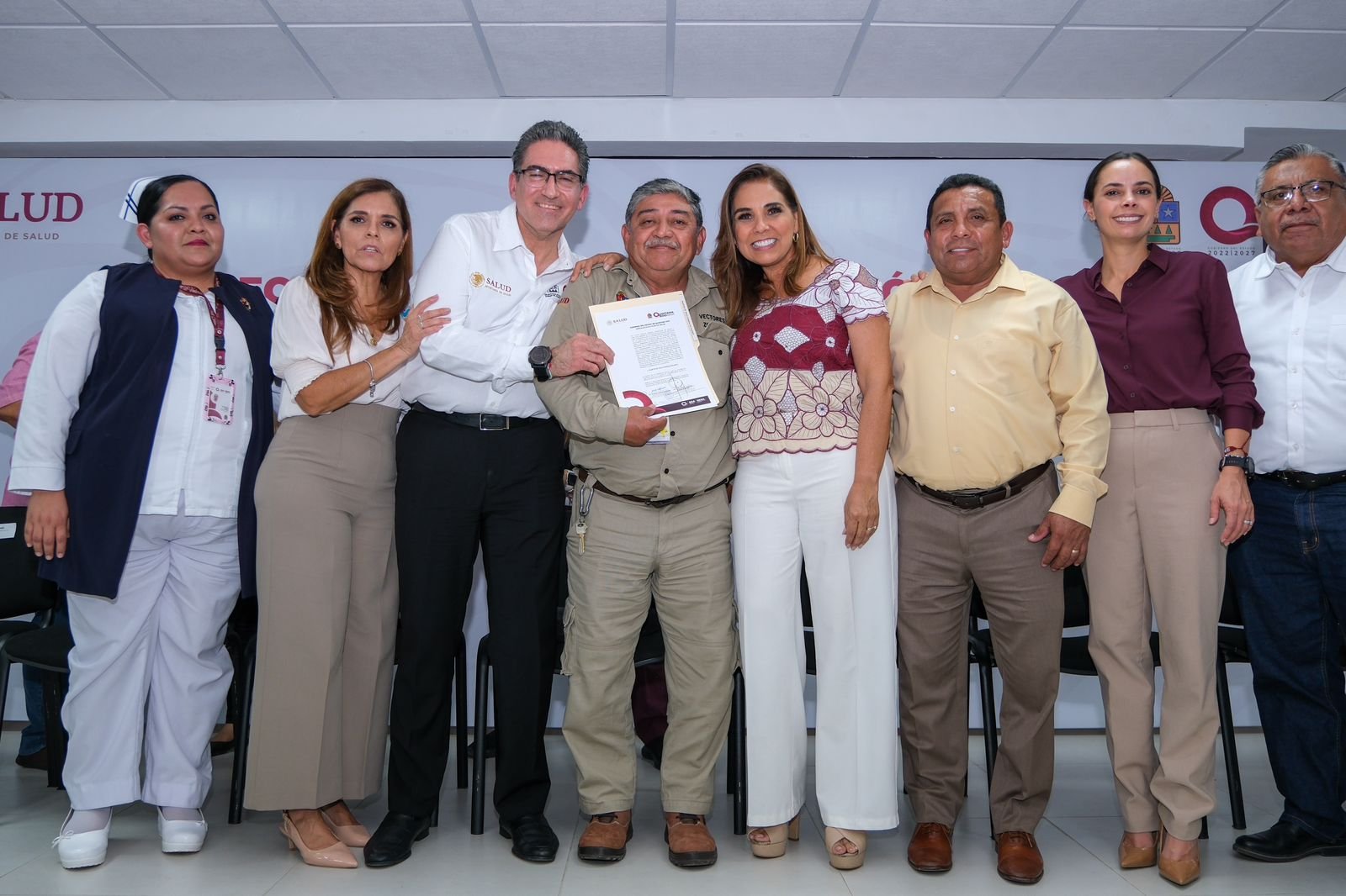 MARA LEZAMA DIGNIFICA LABOR DE TRABAJADORES DEL SECTOR SALUD
