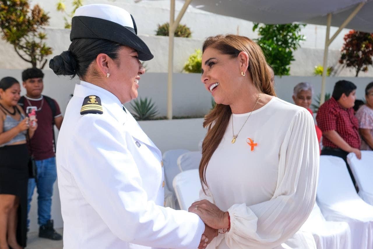 LA ARMADA DE MÉXICO, PILAR PARA TRABAJAR EN LA CONSTRUCCIÓN DE LA PAZ: MARA LEZAMA