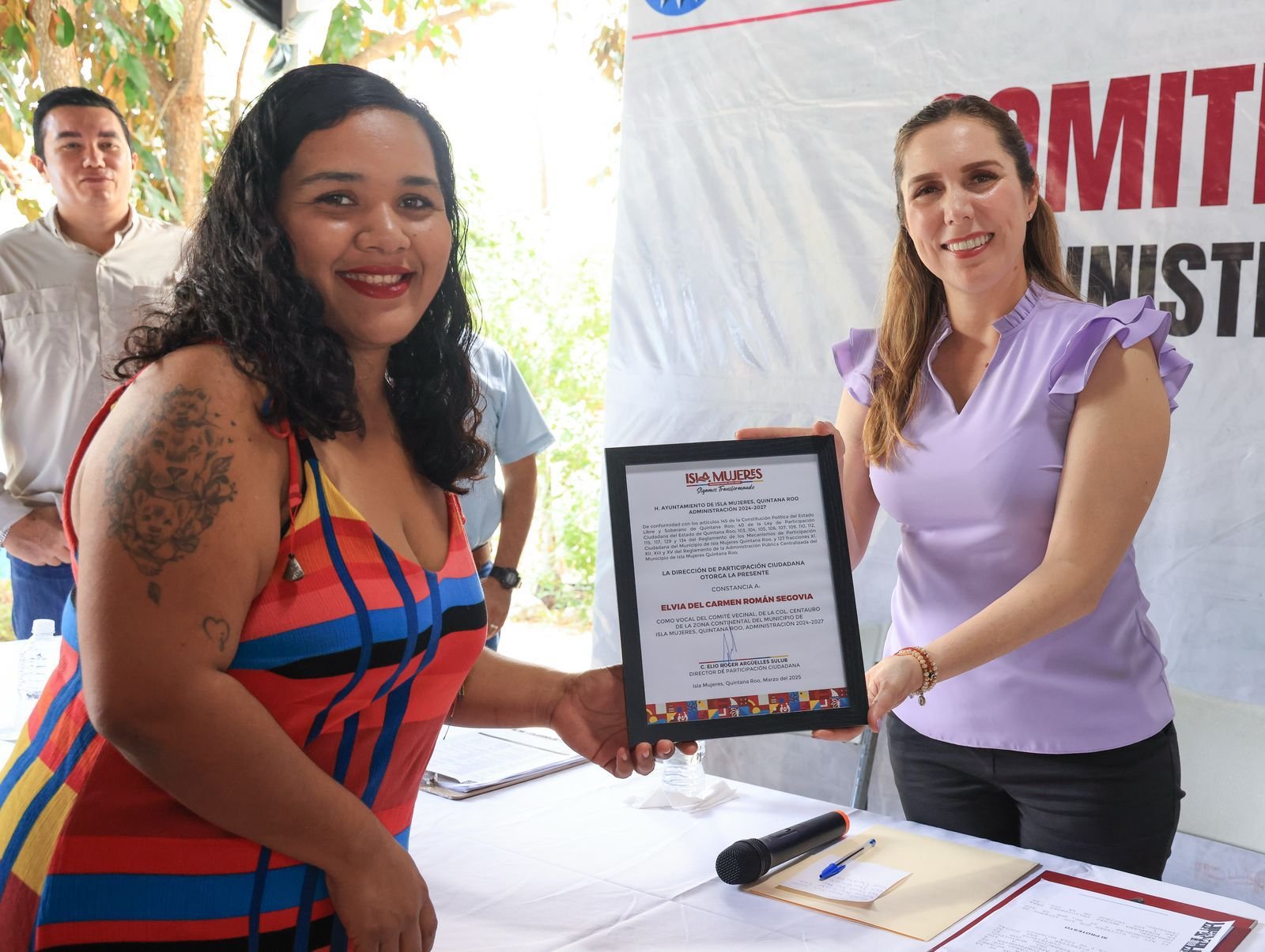 ATENEA GÓMEZ RICALDE FORTALECE LA PARTICIPACIÓN CIUDADANA EN ZONA CONTINENTAL CON LA INSTALACIÓN DEL COMITÉ VECINAL DE LA COLONIA EL CENTAURO