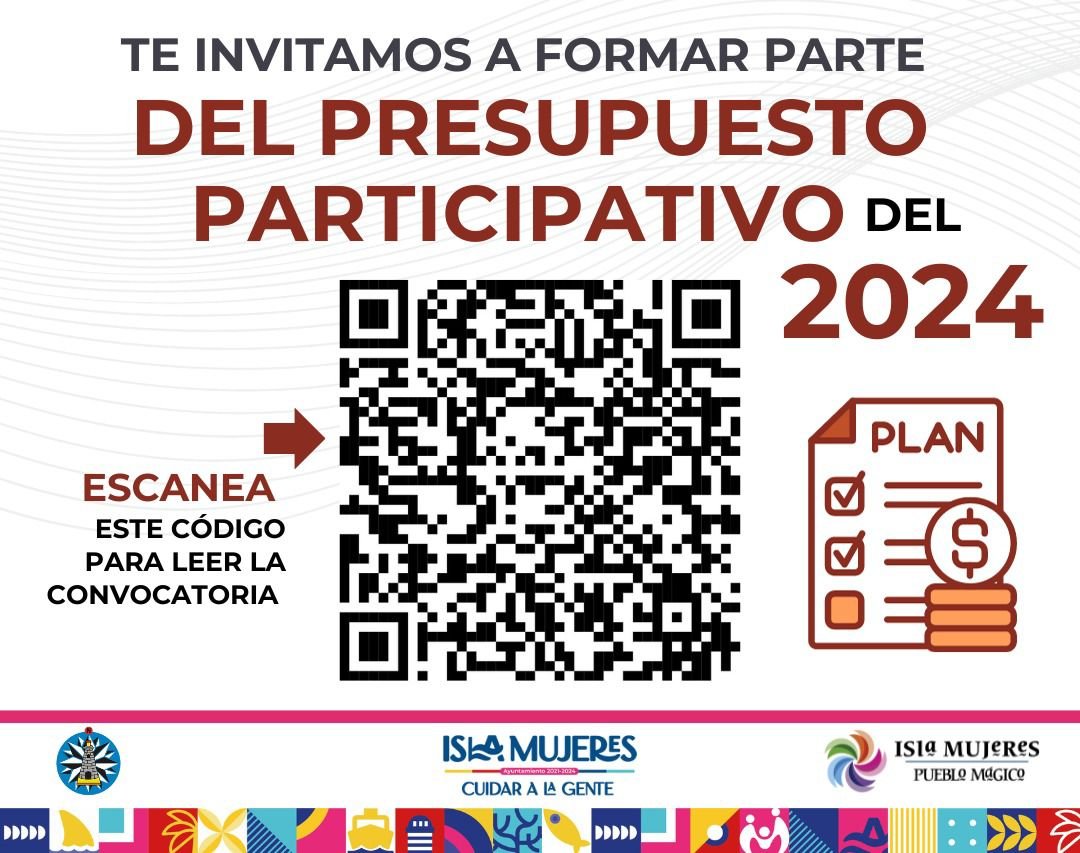 INVITAN A LA COMUNIDAD ISLEÑA A PARTICIPAR EN LA CONVOCATORIA DEL PRESUPUESTO PARTICIPATIVO 2024