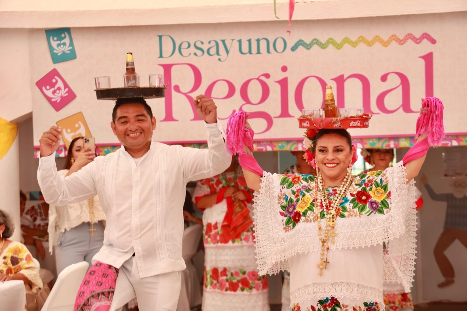 CELEBRAN DESAYUNO REGIONAL A BENEFICIO DE LAS CASAS DEL ADULTO MAYOR EN ISLA MUJERES