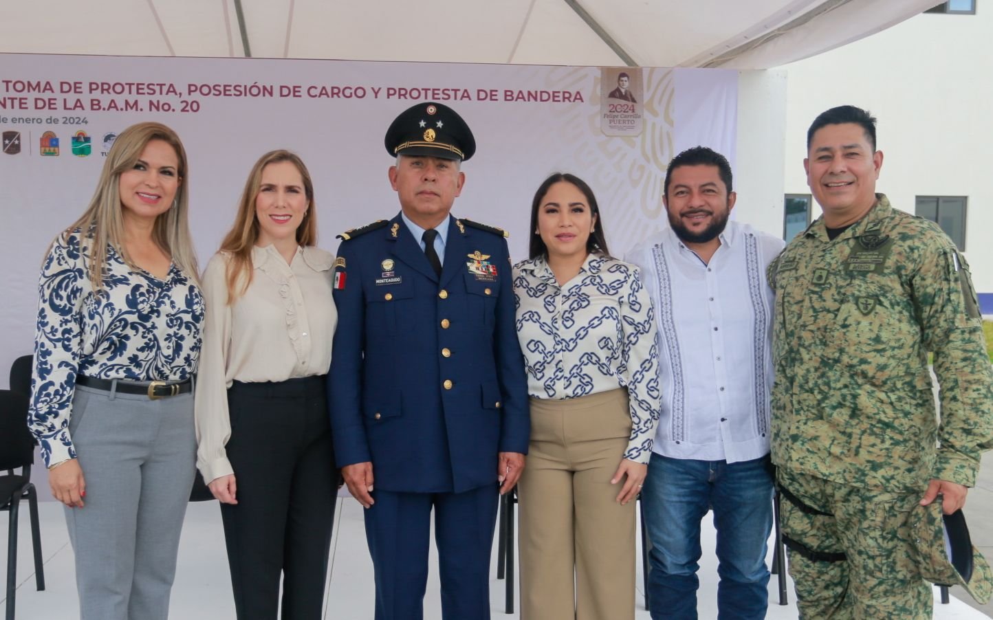 ATENEA GÓMEZ RICALDE FORTALECE LAZOS DE COOPERACIÓN CON LAS FUERZAS DEL ORDEN