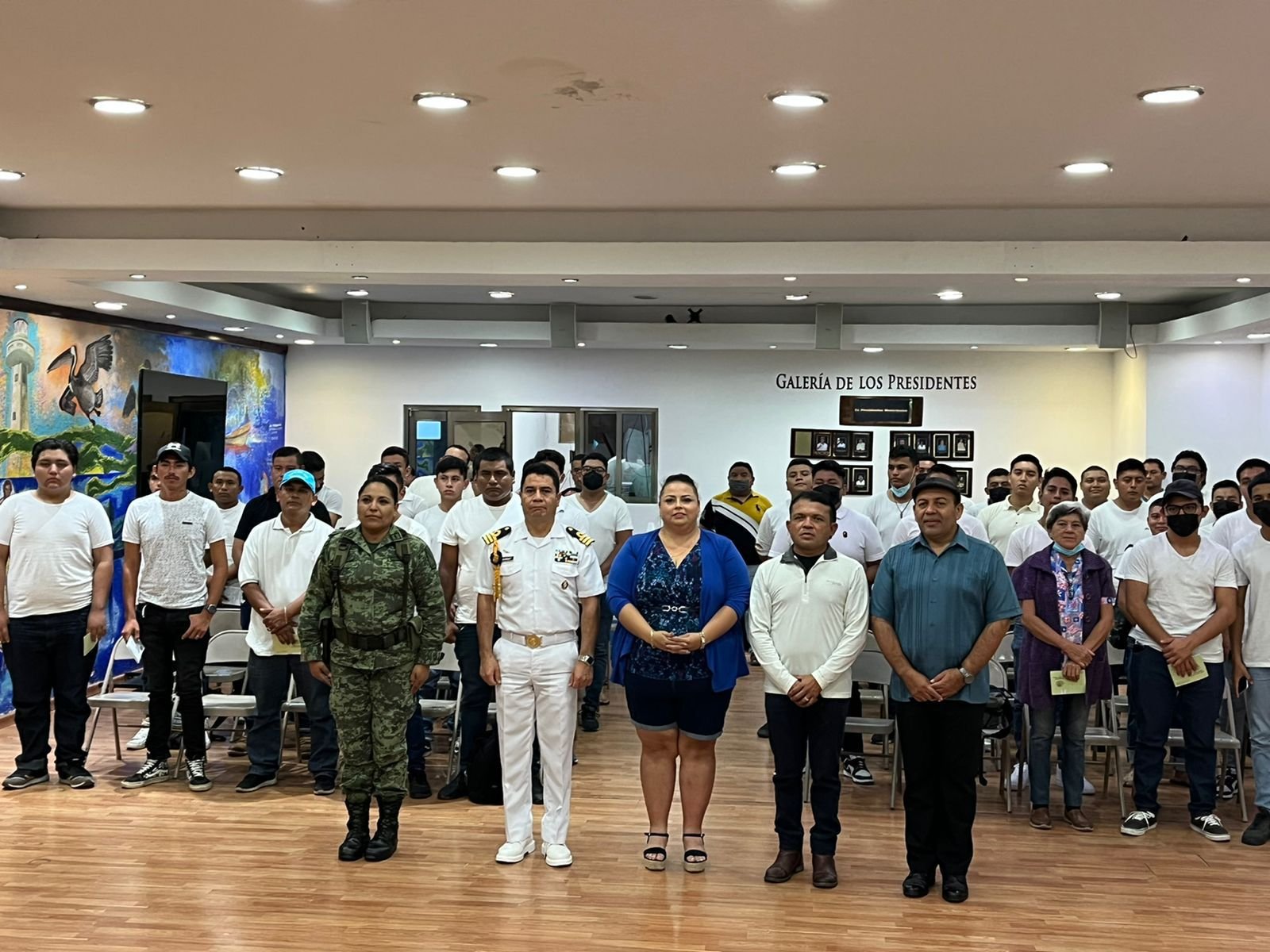 SE REALIZA SORTEO ANUAL DE CONSCRIPTOS AL SERVICIO MILITAR NACIONAL, CLASE 2004 Y REMISOS 2022 EN ISLA MUJERES