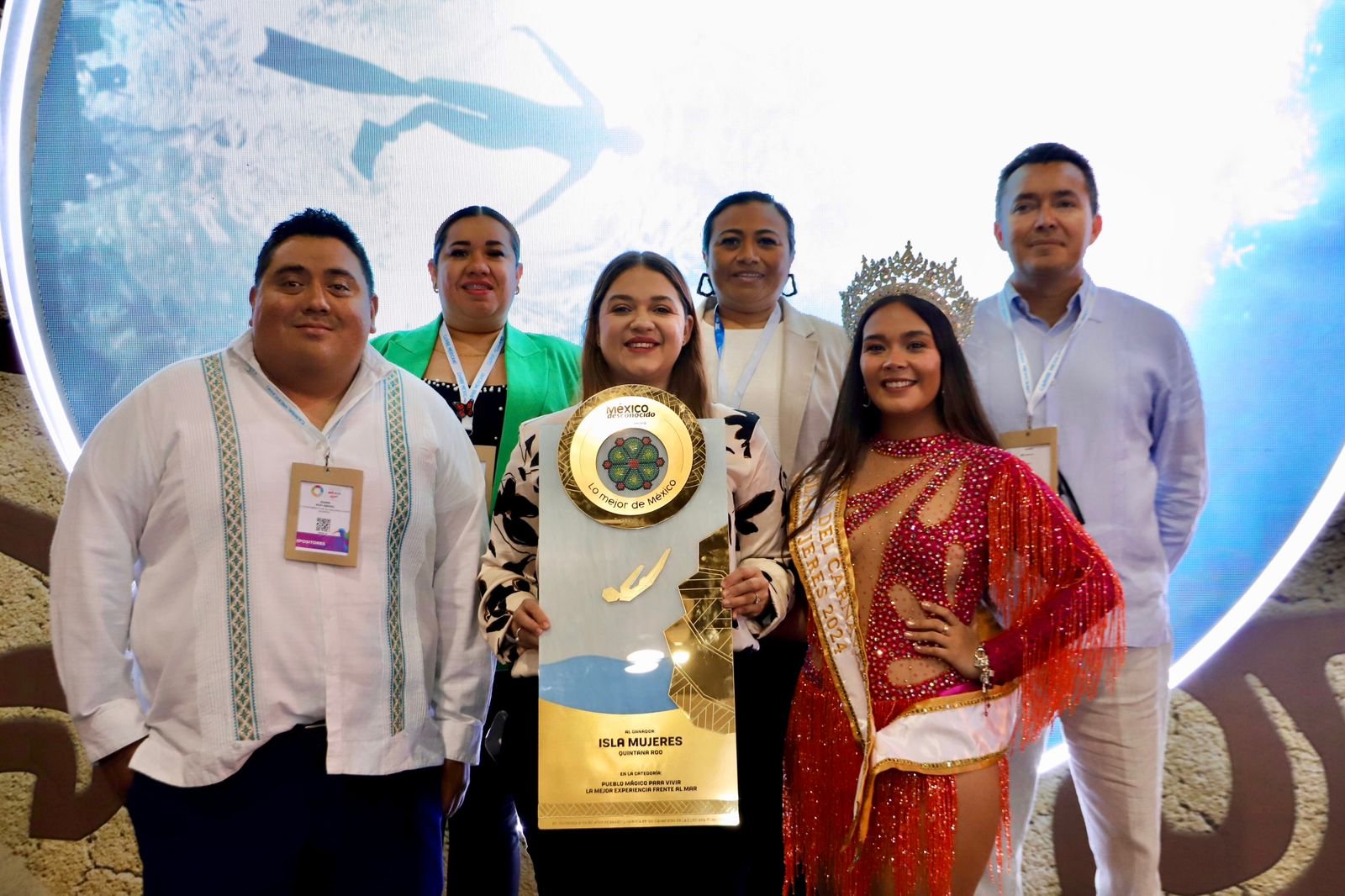 ISLA MUJERES CONSIGUE 6 GALARDONES EN EL TIANGUIS TURÍSTICO DE MÉXICO 2024