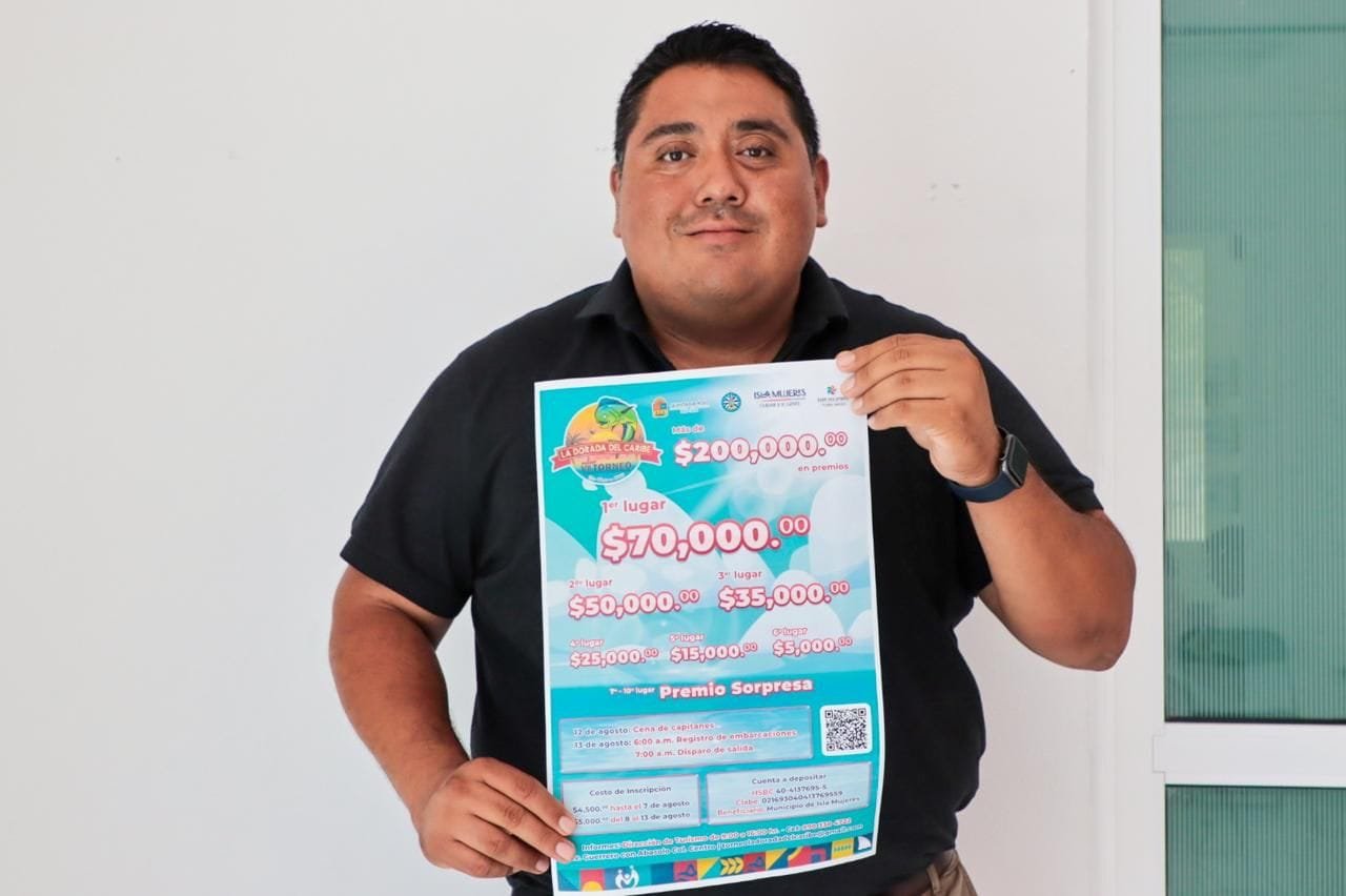 ABREN INSCRIPCIONES PARA EL TORNEO DE PESCA FEMENIL ‘LA DORADA DEL CARIBE’ EN ISLA MUJERES