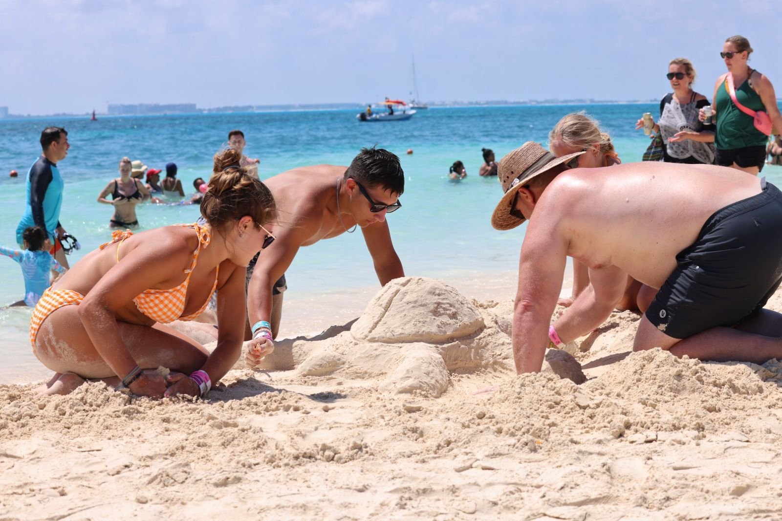 AUMENTA LA AFLUENCIA TURÍSTICA EN ISLA MUJERES