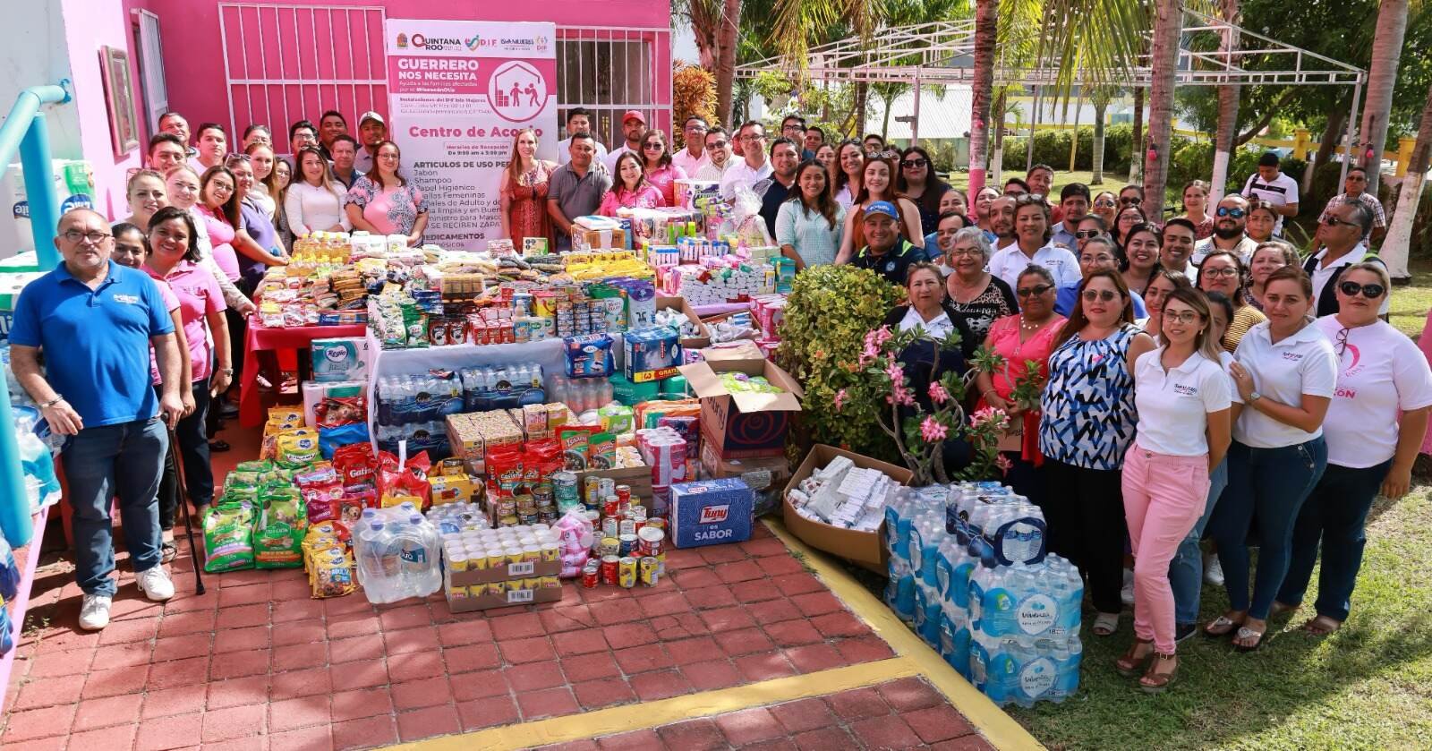 GOBIERNO DE ISLA MUJERES SE UNE AL LLAMADO DE AYUDA PARA LOS AFECTADOS DEL HURACÁN “OTIS” EN GUERRERO