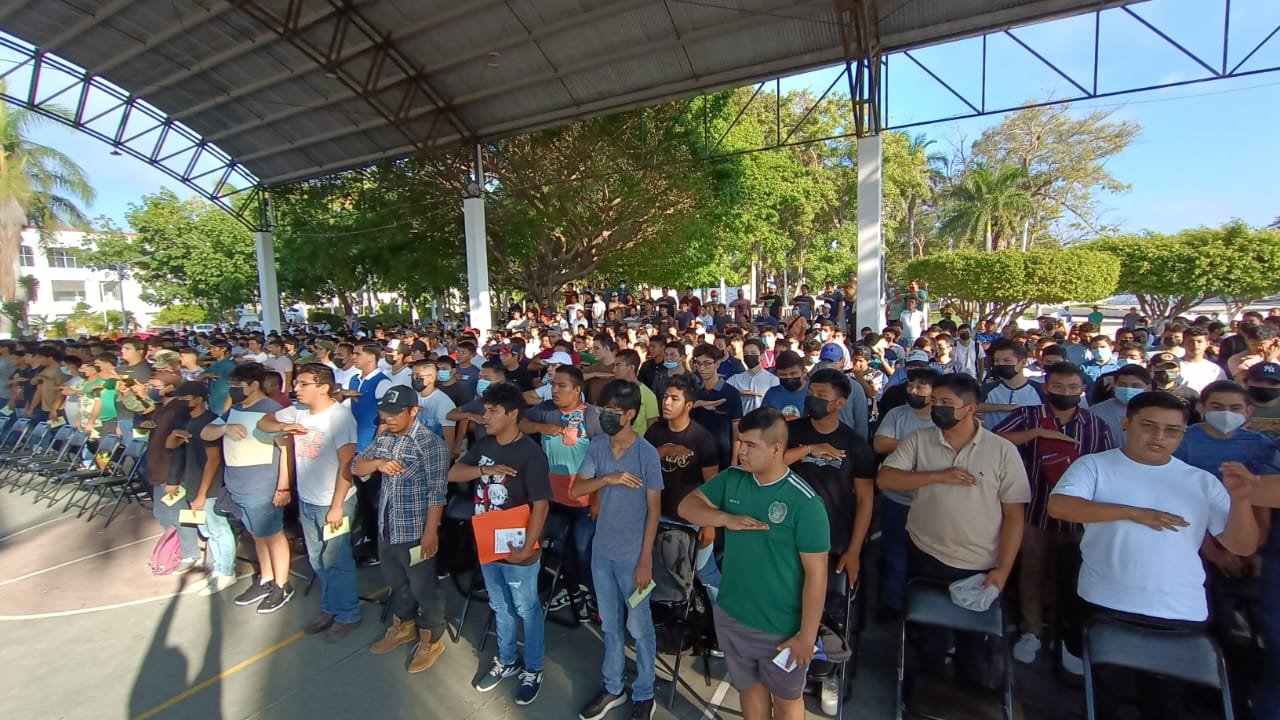 CELEBRAN SORTEO DEL SERVICIO MILITAR PARA JÓVENES CLASE 2004 DE OPB