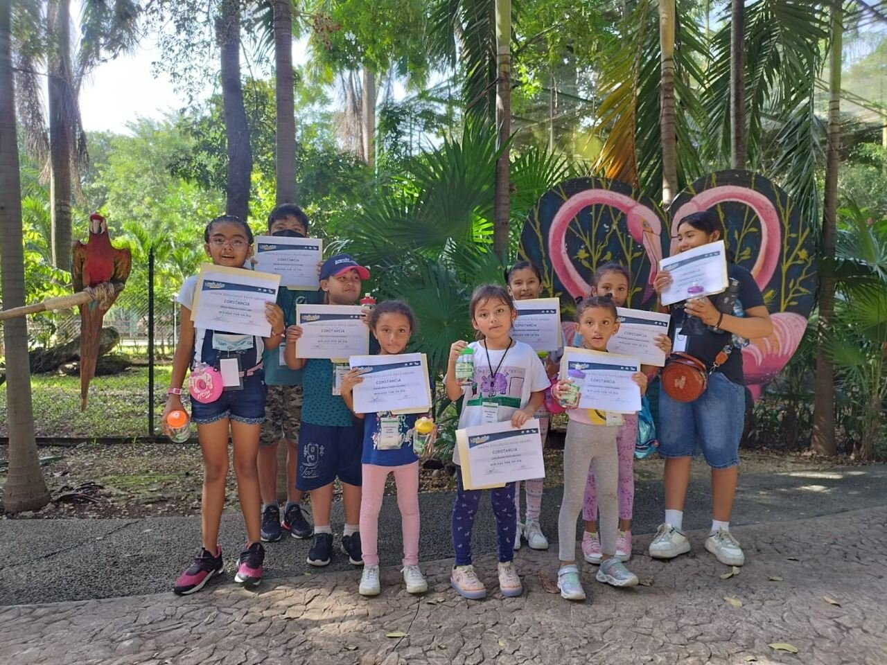 ZOOLÓGICO PAYO OBISPO INICIA ACTIVIDADES CON PARTICIPANTES DEL CONCURSO DE DIBUJO “VEN A FESTEJAR A MAYA”