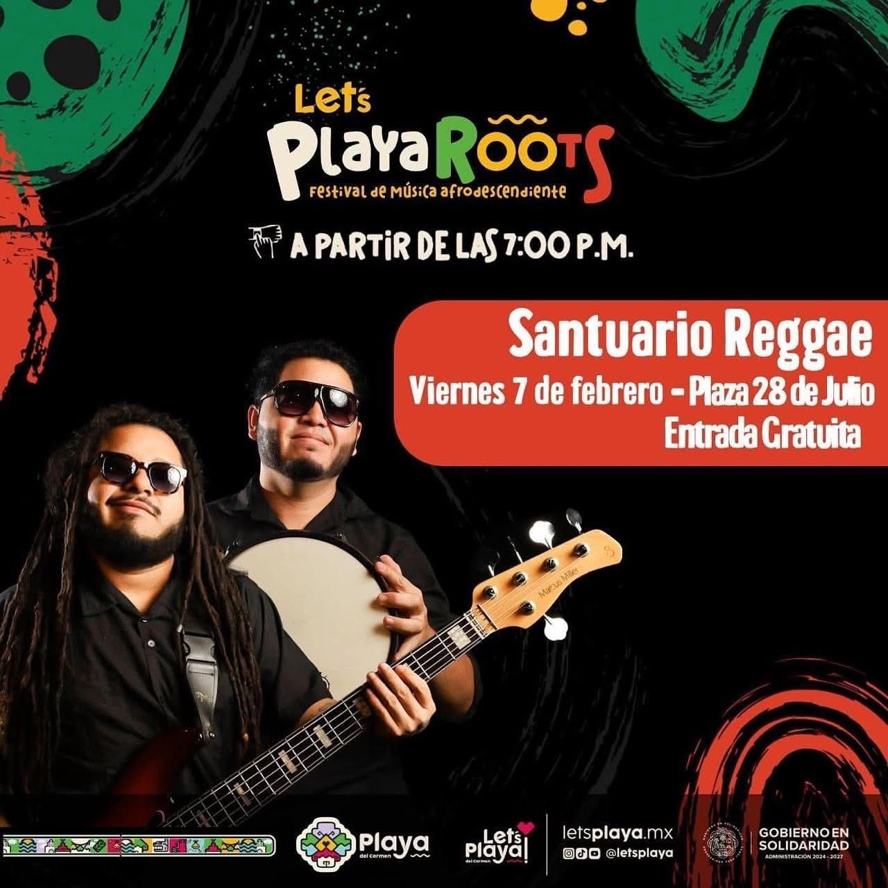 ANUNCIAN EN PLAYA DEL CARMEN EL “LET’S PLAYA ROOTS, FESTIVAL DE MÚSICA AFRODESCENDIENTE”