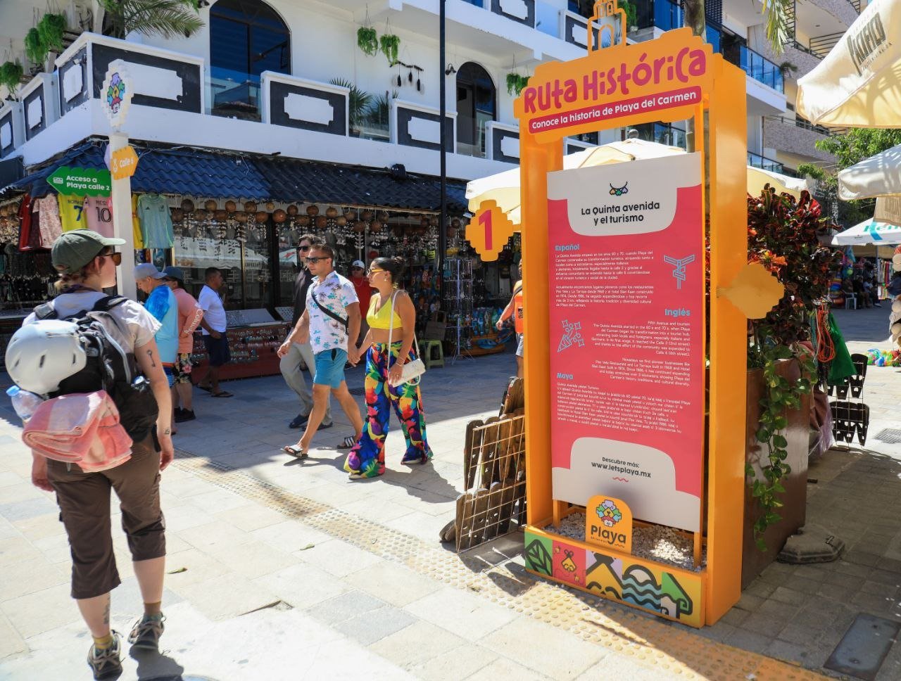 CON EQUIPAMIENTO URBANO Y VISTOSA SEÑALÉTICA, ESTEFANÍA MERCADO LE CAMBIA EL ROSTRO A LA QUINTA AVENIDA