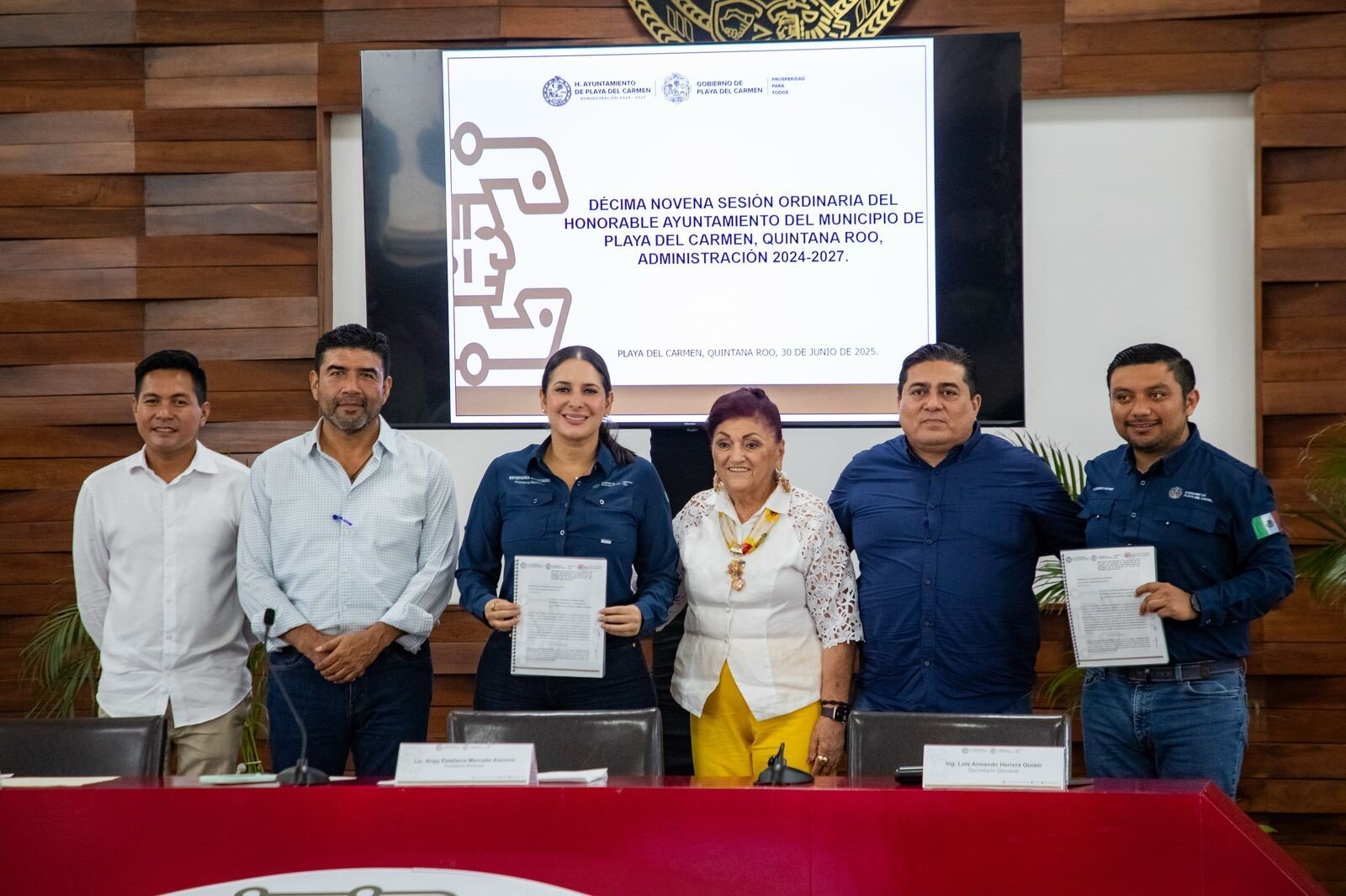 GOBIERNO DE ESTEFANÍA MERCADO RESALTA LA TRADICIÓN DE PLAYA DEL CARMEN DECLARANDO LA FIESTA DE LA VIRGEN DEL CARMEN COMO PATRIMONIO CULTURAL INTANGIBLE