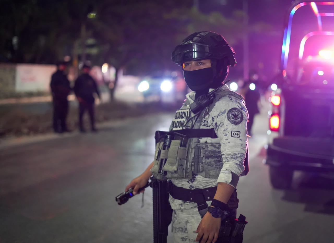 ACCIONES OPERATIVAS DE POLICÍA CANCÚN ASEGURAN NARCÓTICOS, ARMAS Y VEHÍCULOS