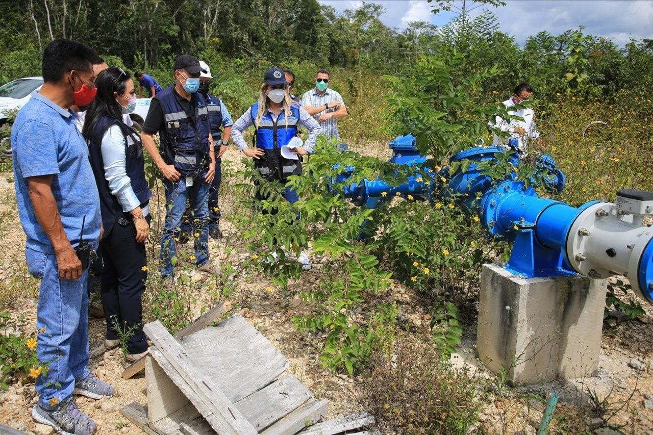 AFINAN DETALLES COMUNA Y AGUAKAN PARA MEJORAR EL SUMINISTRO DE AGUA